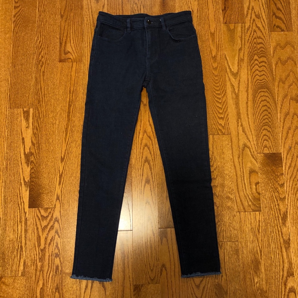 Jeans with extra layers on the inside